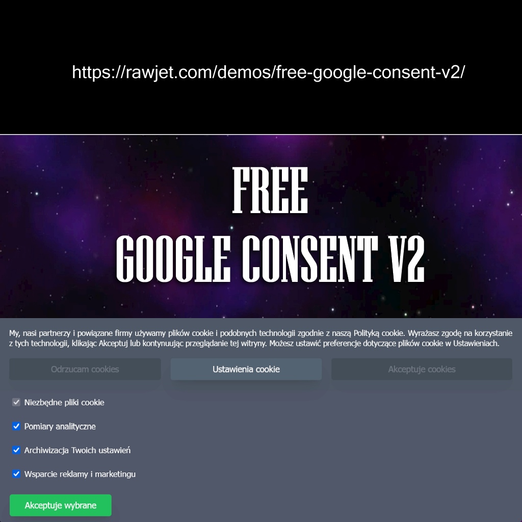 FREE GOOGLE CONSENT V2
